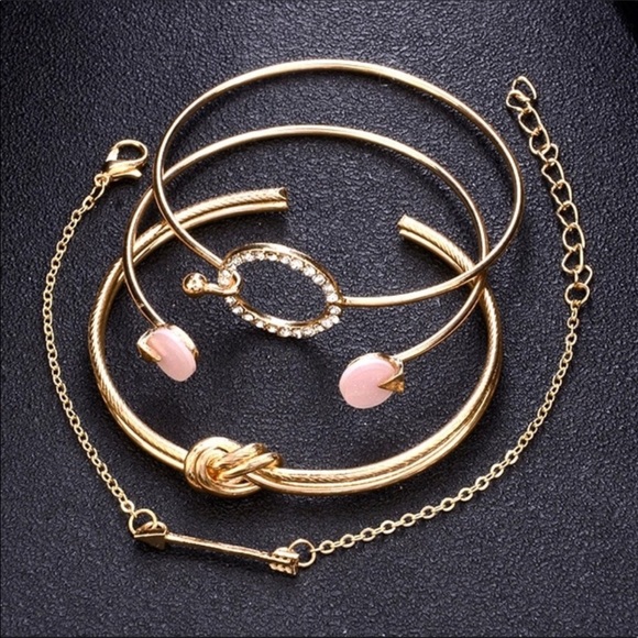 Host Pick GORGEOUS set of 4 bracelets. - Picture 4 of 5